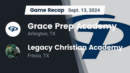 Football Recap: Legacy Christian Academy Comes Up Short