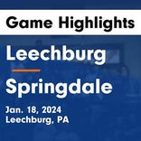 Springdale piles up the points against Leechburg