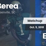 Football Game Recap: Eastside vs. Berea