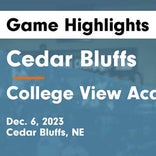 Cedar Bluffs vs. College View Academy