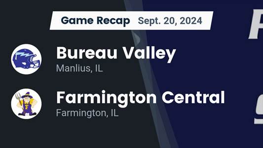 Football Game Preview: Bureau Valley Storm vs. Knoxville Blue Bullets