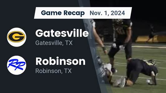 Football Recap: Robinson Falls Short of Sealy in the Playoffs