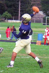 QB Kevin Phillips made his first start.