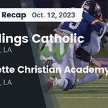 Football Game Recap: Lafayette Christian Academy Knights vs. St. Thomas More Cougars