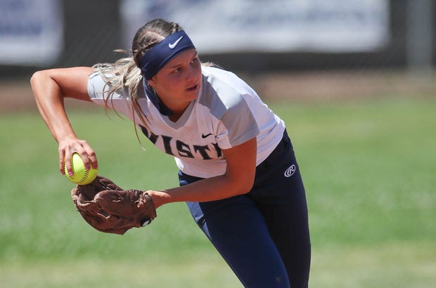 As her coach Julie Lazar said, senior shortstop Tayler Biehl makes "impossible plays look routine." 