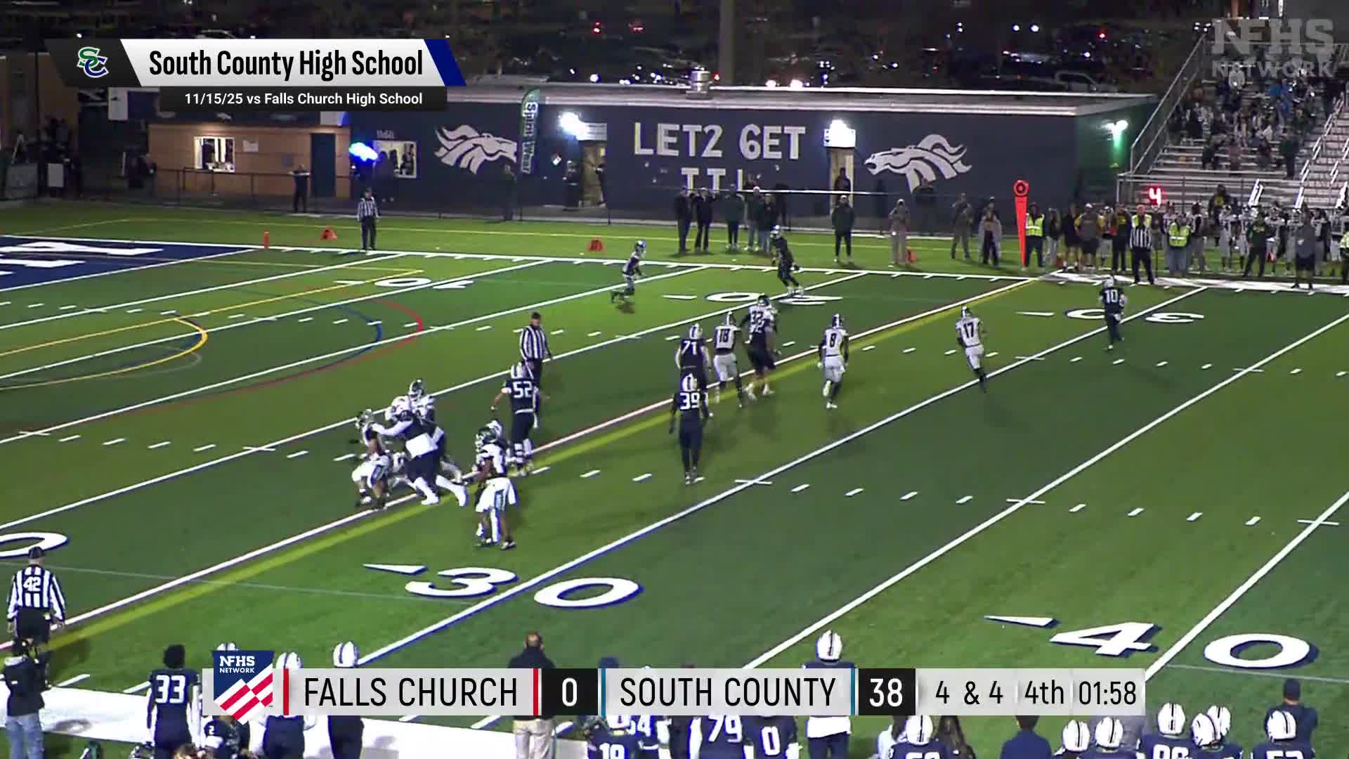 Football Recap: South County's Winning Streak Snapped at Seven Games + How To Watch