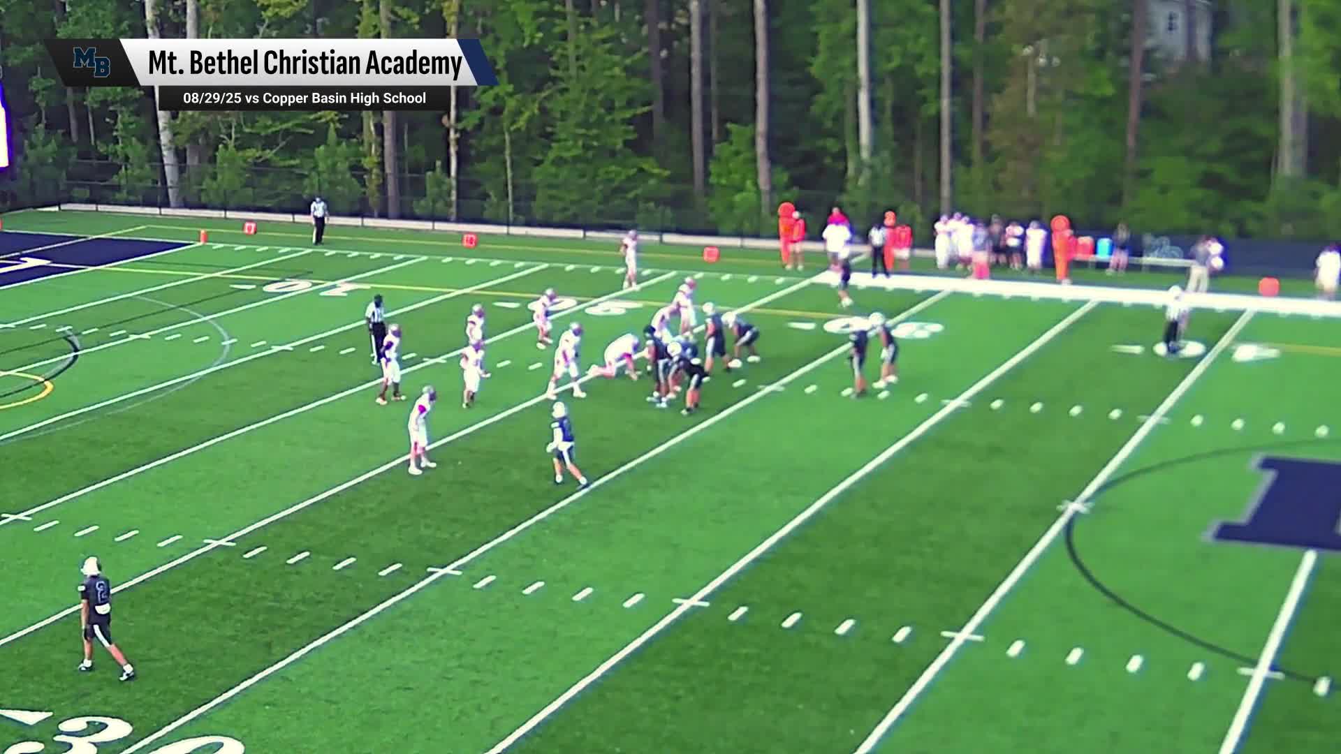 Football Recap: Mt. Bethel Christian Academy Piles Up the Points Against Dominion Christian + How To Watch