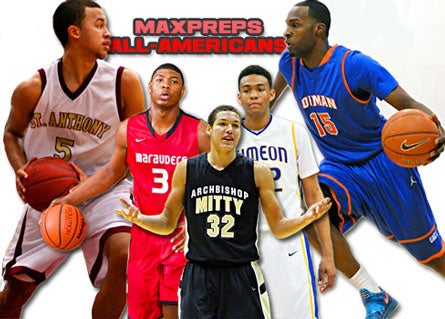 First team All-Americans (from left): Kyle Anderson, Marcus Smart, Aaron Gordon, Jabari Parker and Shabazz Muhammad.