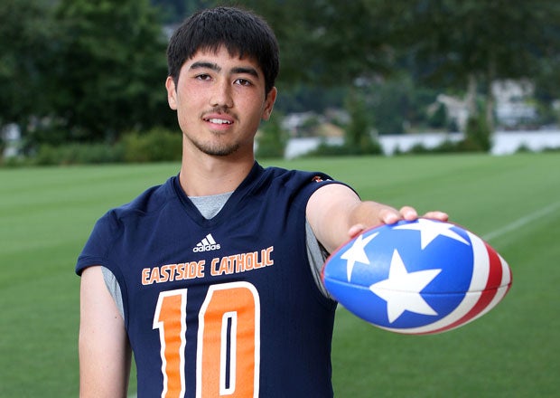 After throwing for over 3,500 yards and leading Eastside Catholic to the Class 3A state title game as a sophomore, Harley Kirsch will help the Crusaders try and topple an out-of-state power Friday night.