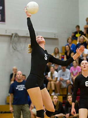 Amber Rolfzen helped lead Papillion-LaVista South
during its 97-match winning streak.