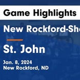Basketball Game Recap: New Rockford-Sheyenne Rockets vs. Larimore Polar Bears
