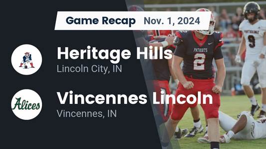 Football Recap: Heritage Hills Extends Winning Streak to Ten