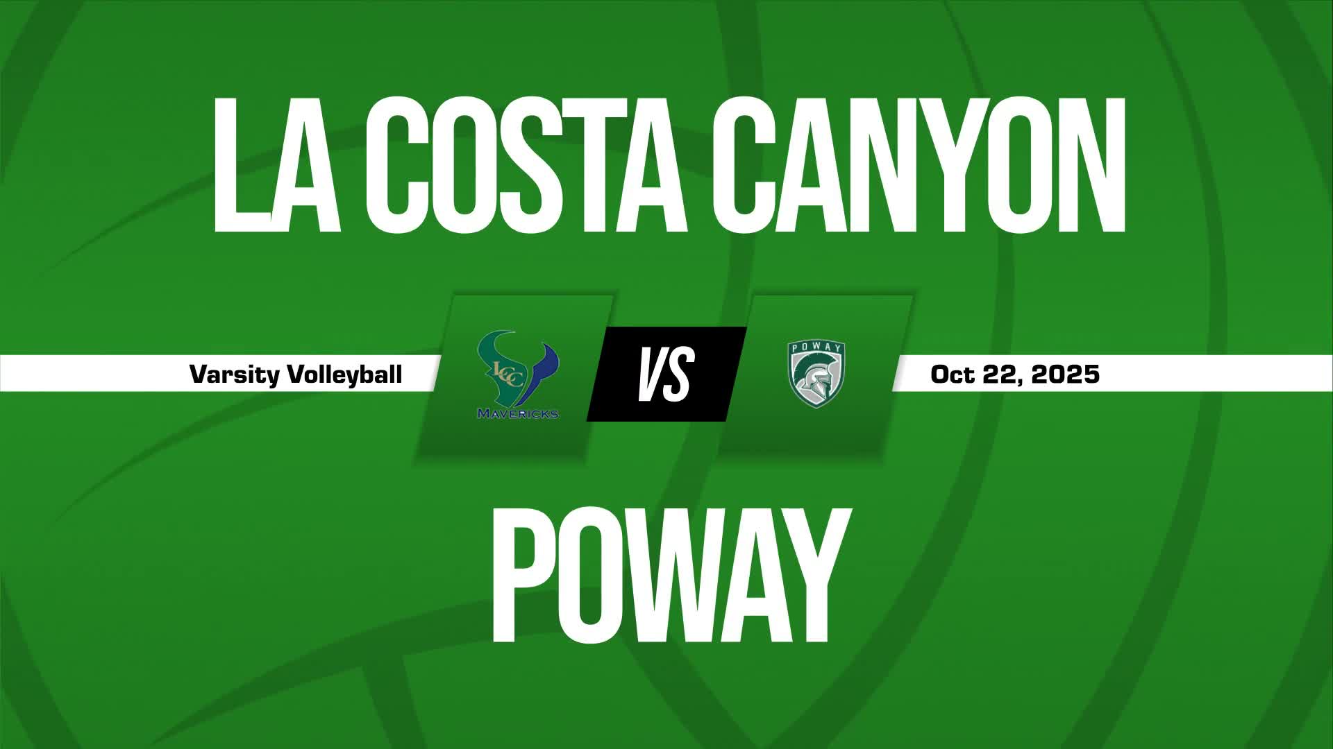 Volleyball Recap: Make It Nine in a Row for La Costa Canyon + How To Watch