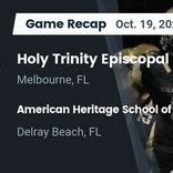 American Heritage vs. Holy Trinity Episcopal Academy