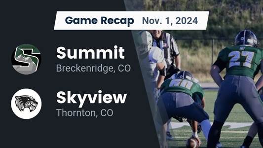 Football Game Preview: Summit Tigers vs. Wheat Ridge Farmers