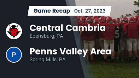 Football Game Recap: Penns Valley Area Rams vs. Central Cambria Red Devils