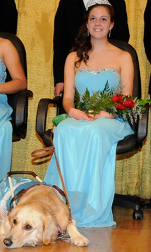 Sami and Chloe were both crowned princesses by
the student body at Lexington (Ohio).