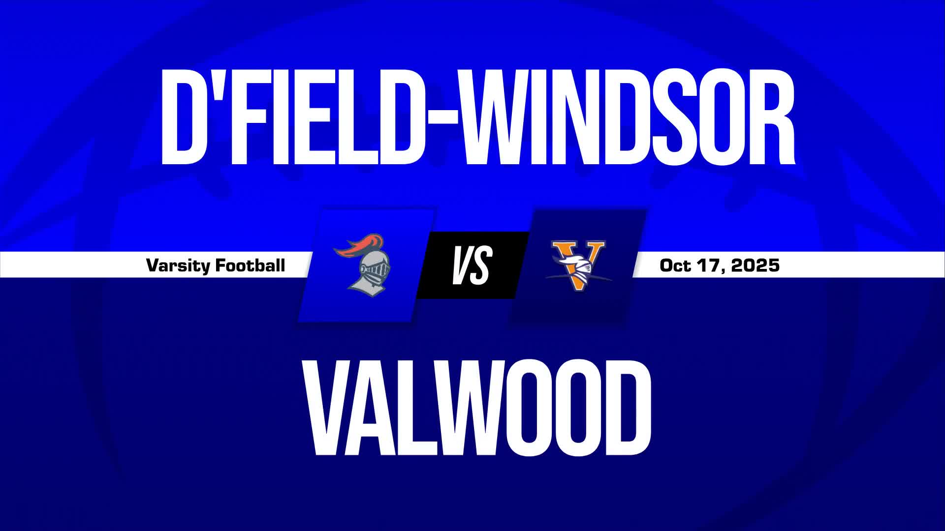 Football Recap: Valwood Takes a Tough Playoff Loss