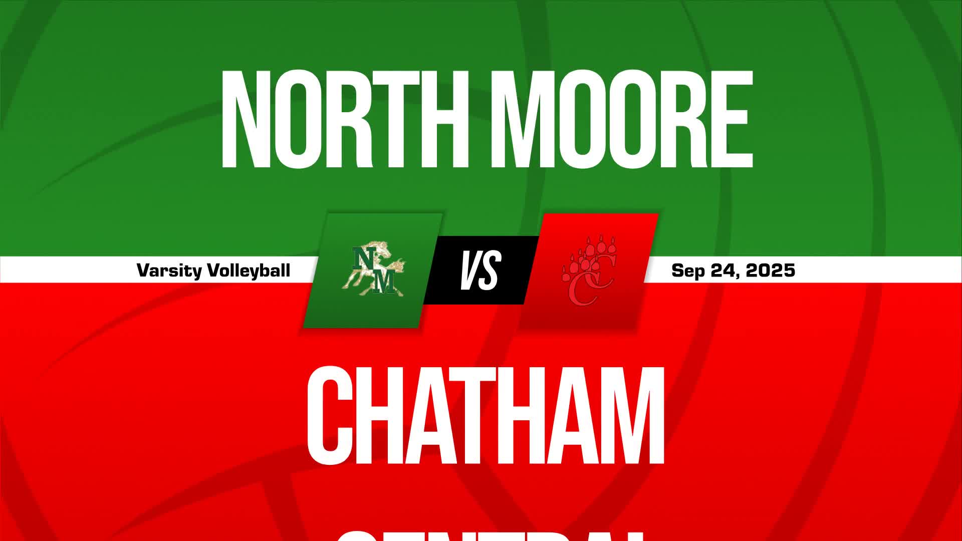 Volleyball Game Preview: North Moore Mustangs vs. Chatham Centra