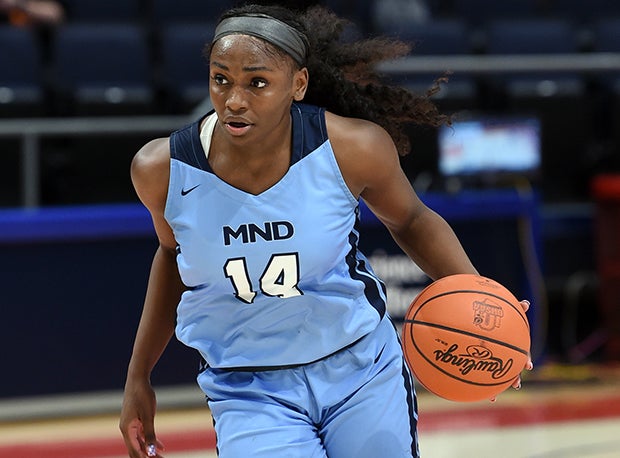 Mount Notre Dame junior K.K. Bransford has helped the Cougars win 72 straight games.