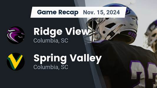 Football Recap: Ridge View Falls Short of Summerville in the Playoffs