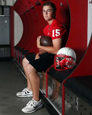 Quarterback Kiley Huddleston