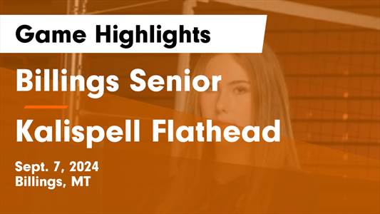 Volleyball Game Recap: Billings Senior Victorious