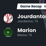 Football Game Recap: Marion Bulldogs vs. Jourdanton Indians/Squaws
