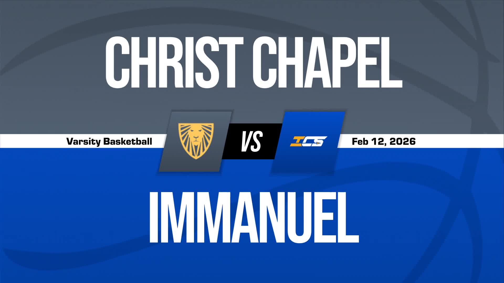 Caleb Mornan Game Report: vs Christ Chapel Academy