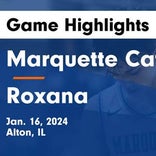 Basketball Game Recap: Roxana Shells vs. Marquette Catholic Explorers