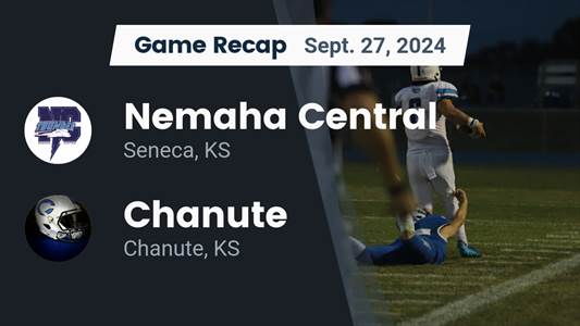 Football Recap: Chanute Snaps Six-Game Streak of Wins at Home
