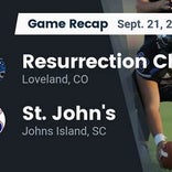 Football Game Recap: St. John&#39;s Islanders vs. Military Magnet Academy Eagles
