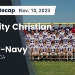 Football Game Recap: Tri-City Christian Eagles vs. Army-Navy Warriors
