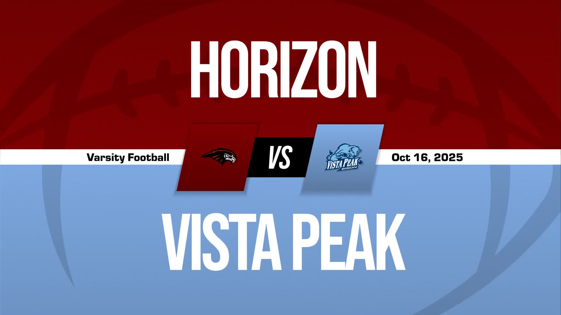Football Recap: Vista PEAK Prep Triumphs + How To Watch