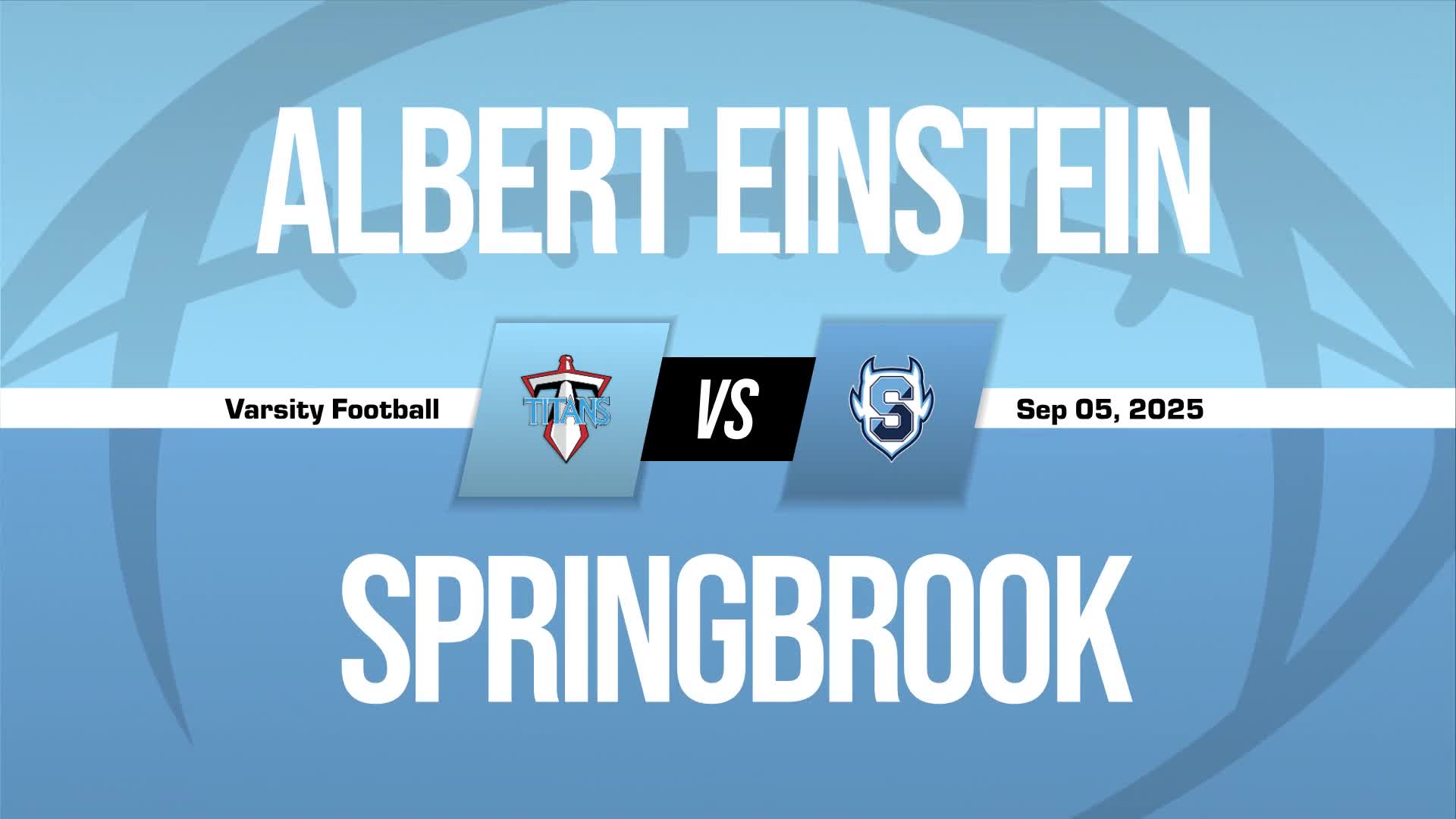 Football Recap: Springbrook Takes a Loss