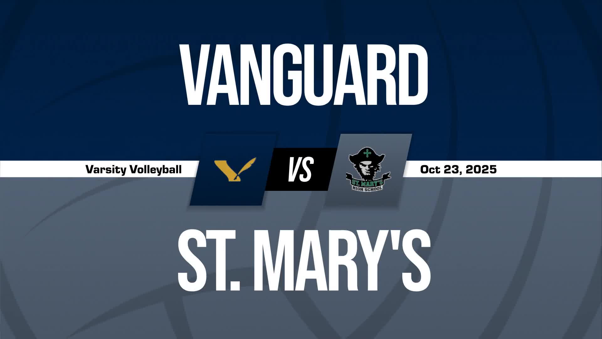 Volleyball Recap: St. Mary's Beats Eagle Ridge Academy for Their Third Straight  Victory