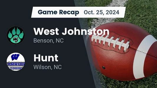 Football Recap: Hunt Extends Home Winning Streak to Nine