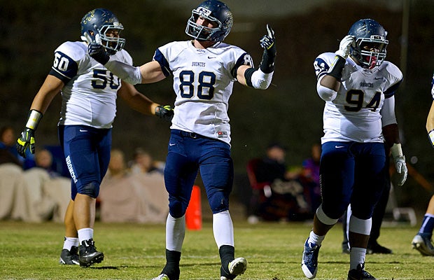 Vista Murrieta is projected to win its playoff game against Centennial on Friday.
