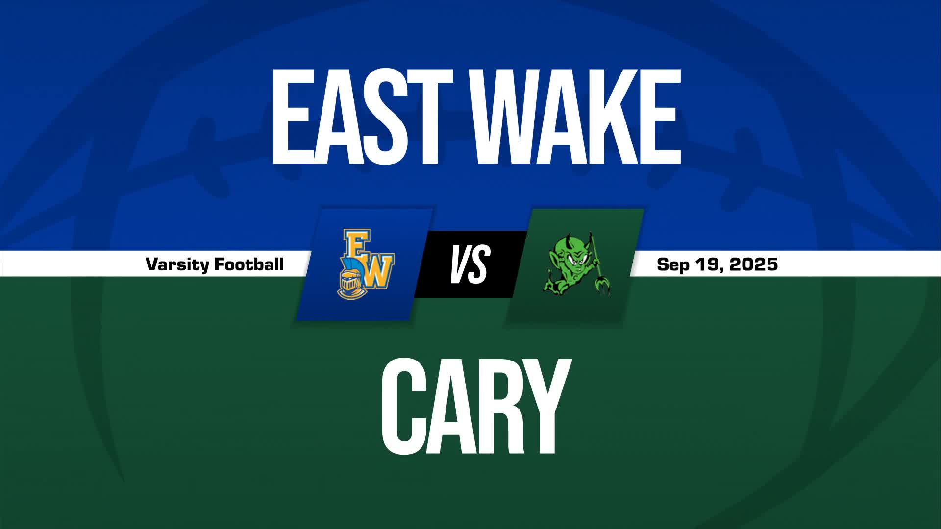 Football Recap: Cary's  Victory  on Friday Extends Winning Streak to Six + How To Watch