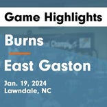 Basketball Game Recap: East Gaston Warriors vs. Burns Bulldogs