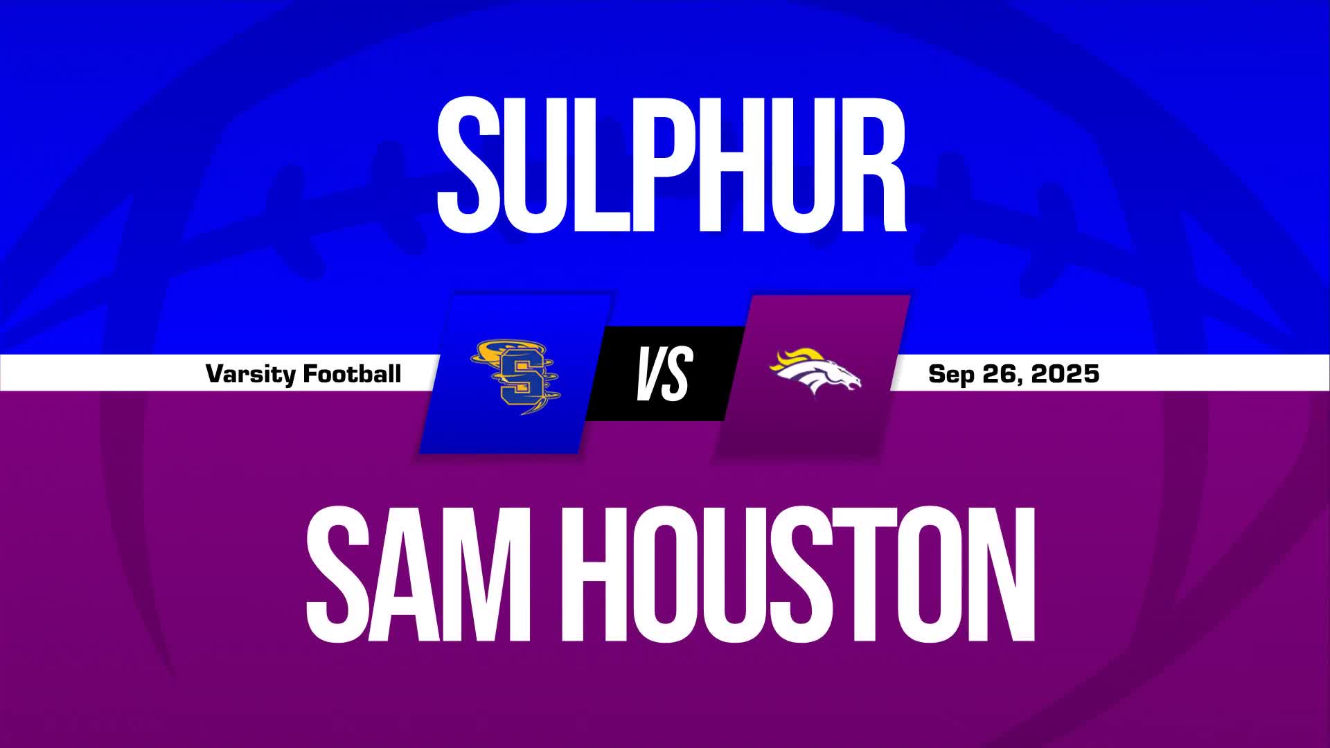 Football Game Preview: Sulphur Golden Tors vs. Barbe Buccaneers + How To Watch