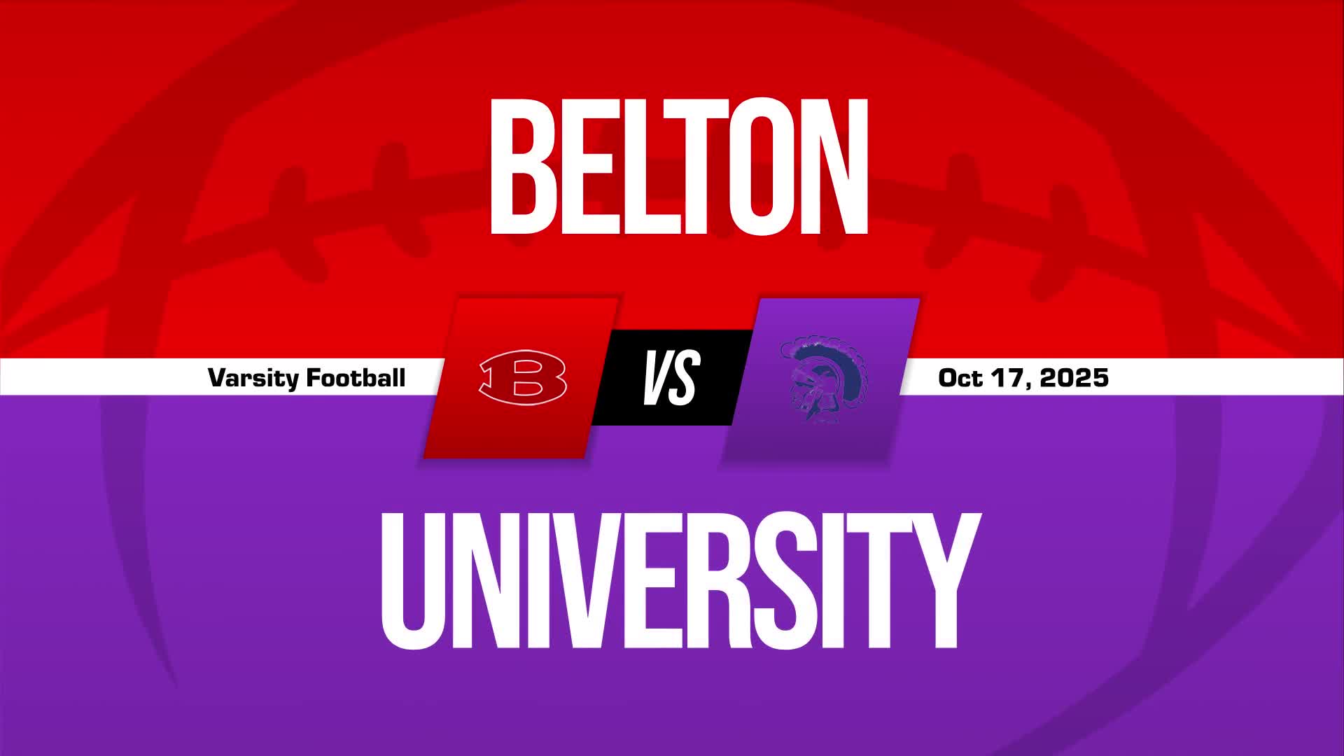 Football Recap: University Skates Past Brenham with Ease