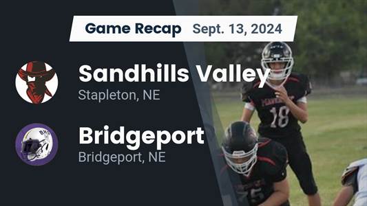 Football Recap: Sandhills Valley Comes Up Short