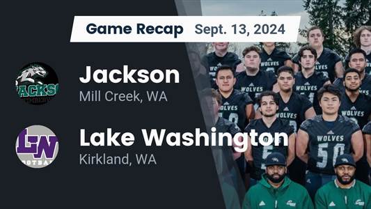 Football Recap: Jackson Has No Trouble Against Lake Washington