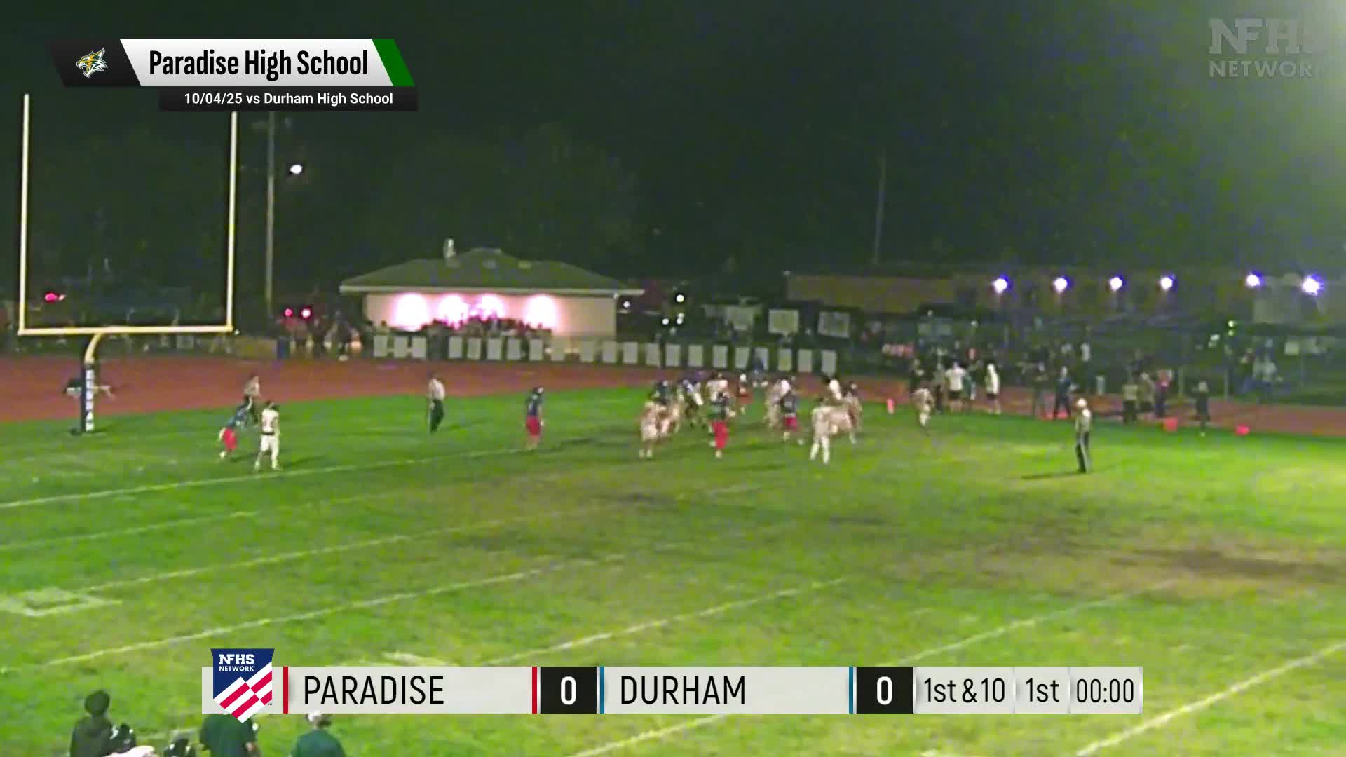 Football Recap: Paradise Piles Up the Points Against Willows