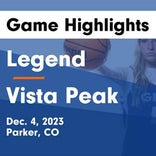 Legend vs. Vista PEAK Prep