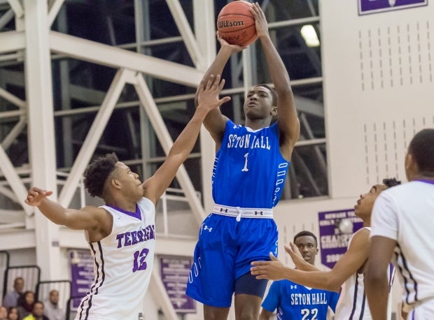 Seton Hall Prep, led by Notre Dame-bound senior T.J. Gibbs, is one of three New Jersey schools in this week's Top 25.