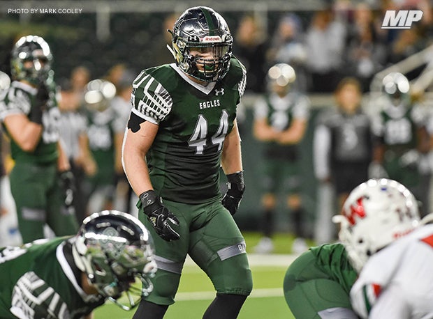 Prosper linebacker Aidan Siano has committed to Rice.
