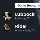 Football Game Recap: Burges Mustangs vs. Rider Raiders