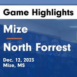 Basketball Game Recap: North Forrest Eagles vs. Greene County Wildcats
